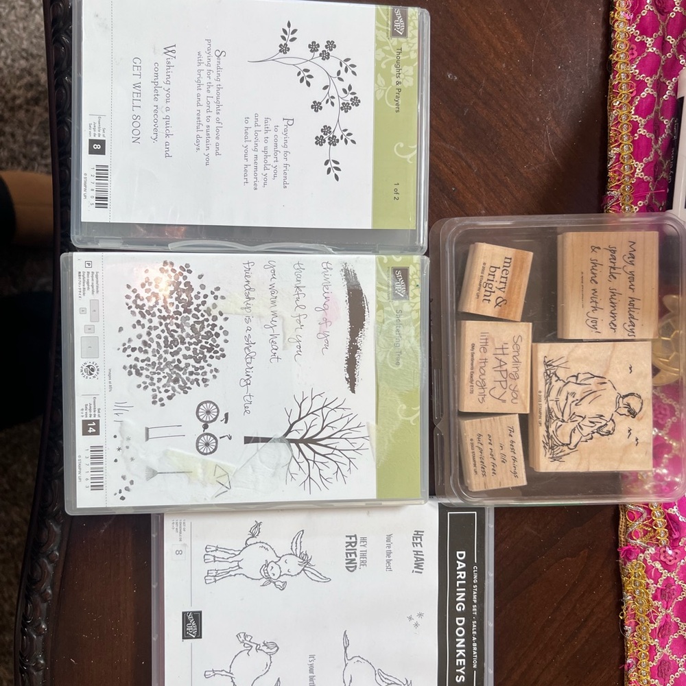 Massive kit-Assorted Ink Pads and rubber stamp Supplies - Picture 5 of 6